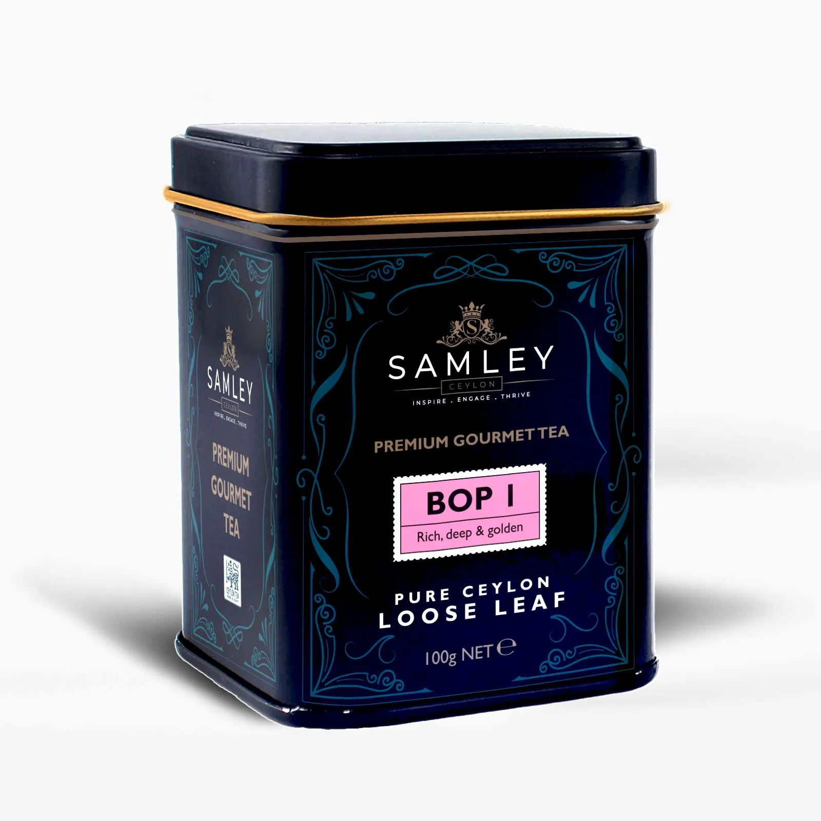 BOP1 100g in a caddy