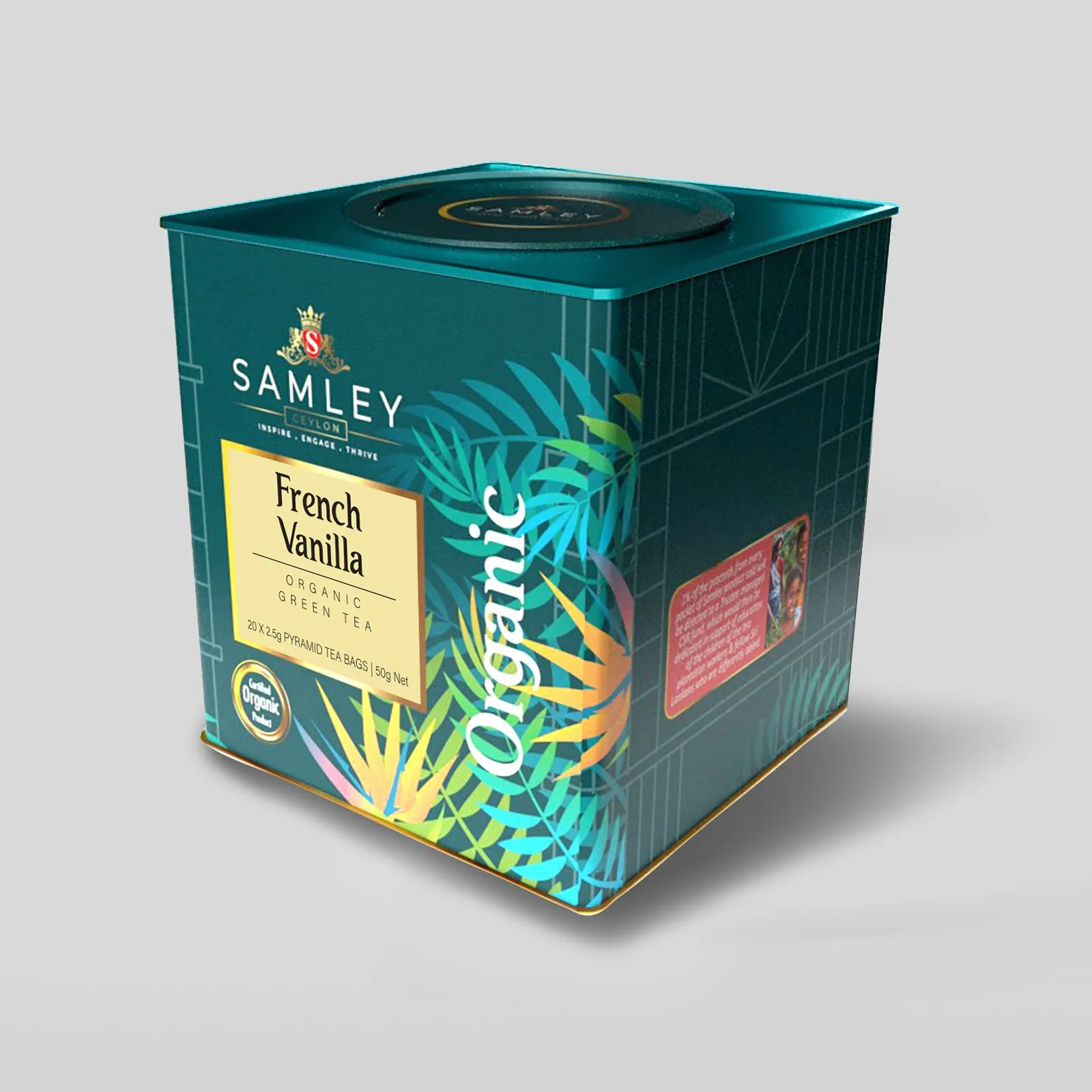French Vanilla 50g (20 Pyramid Tea Bags)