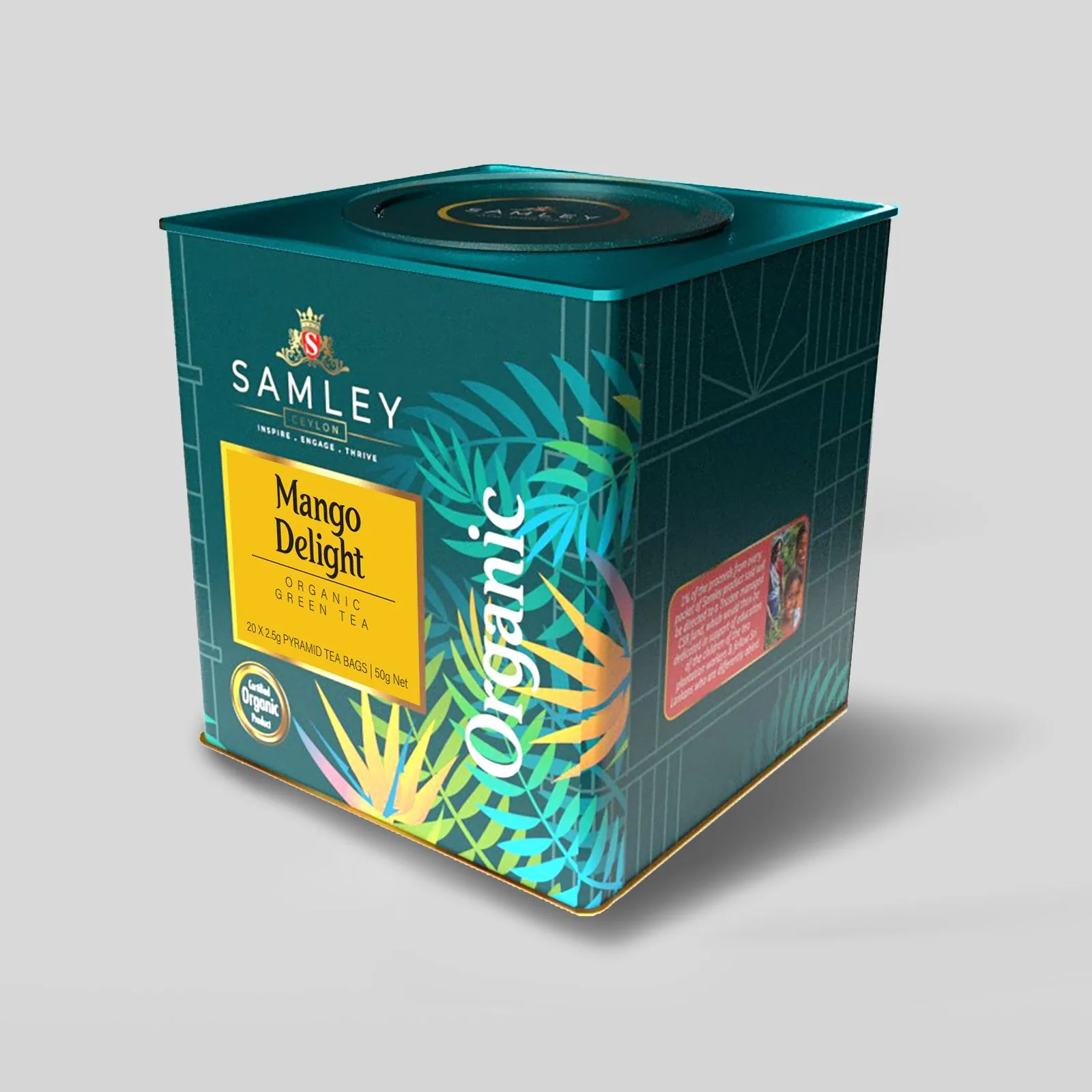 Mango Delight 50g (20 Pyramid Tea Bags)