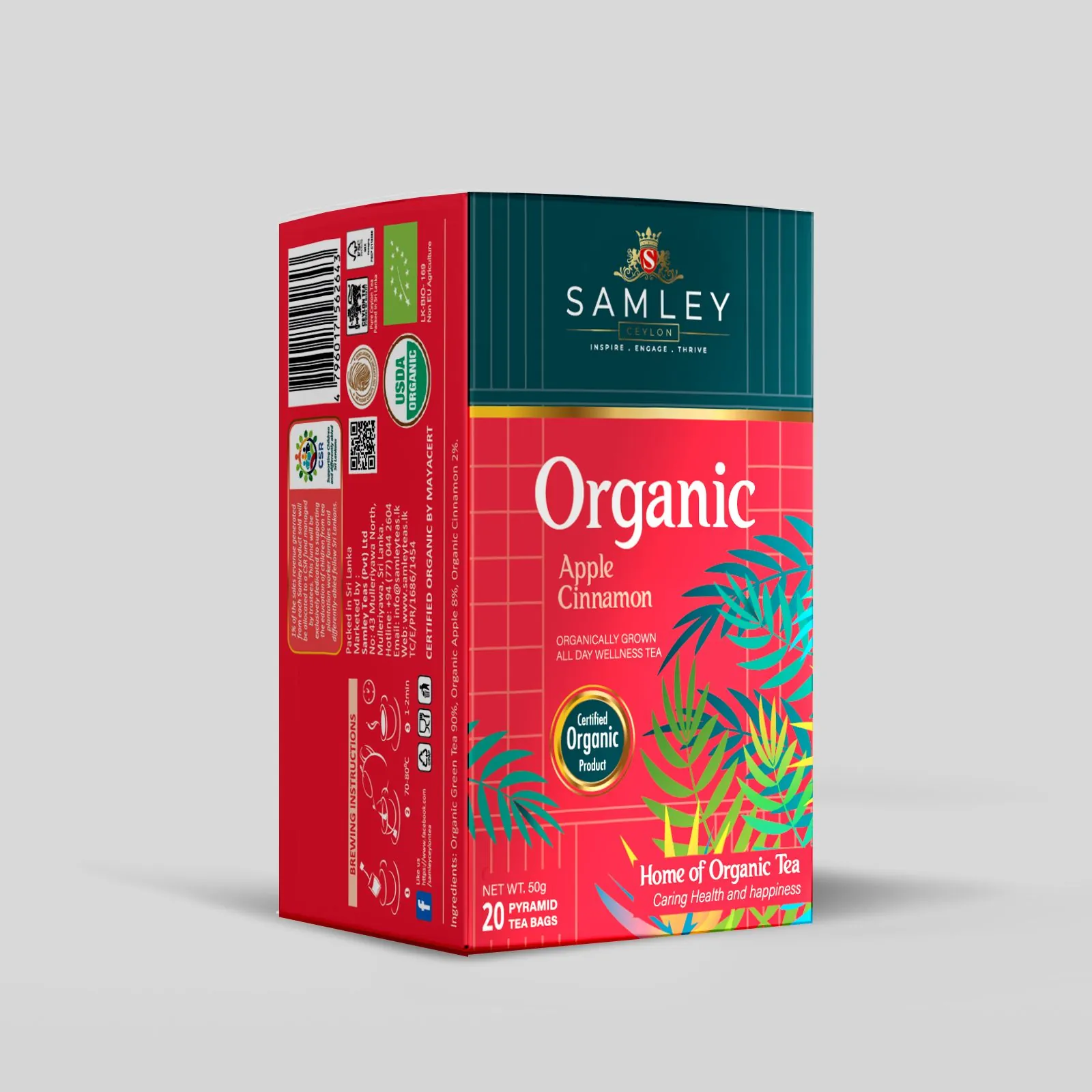 Apple Sensation 20 Pyramid Tea Bags