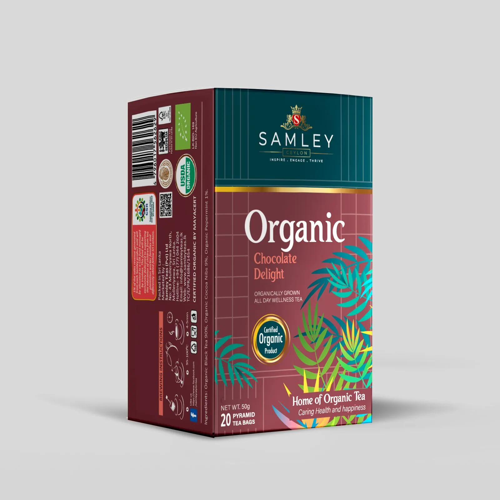 Chocolate Delight 20 Pyramid Tea Bags