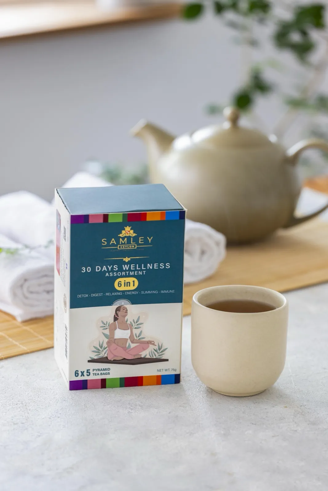 30-Day Five Variant Wellness Tea gift pack
