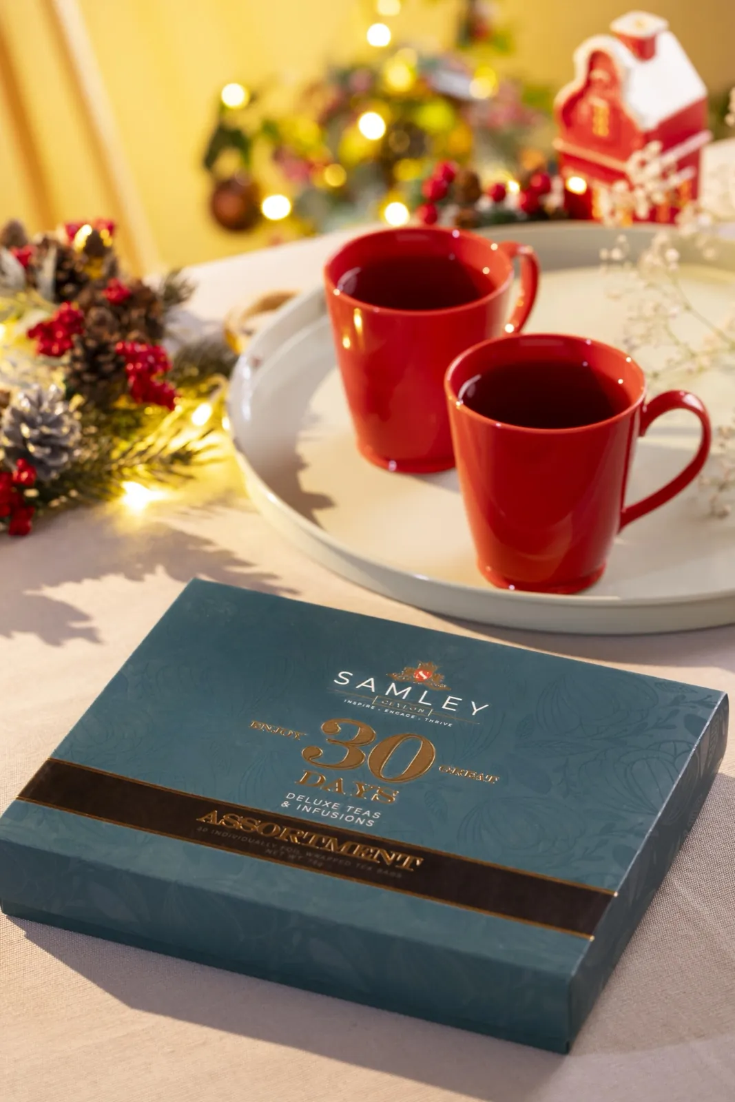 Ceylon tea gift sets including the 30-day advent calendar