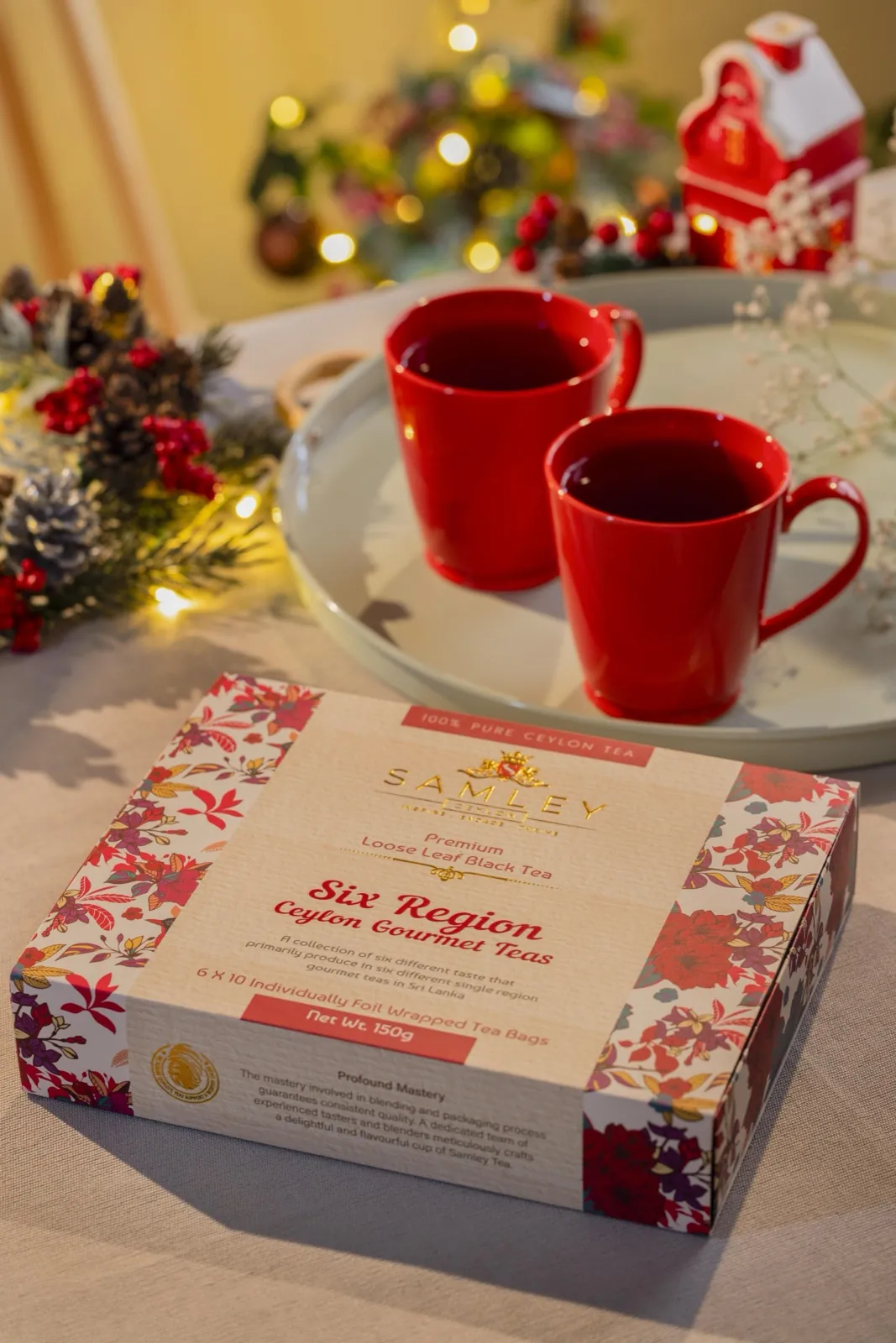 Single-origin Ceylon teas from Sri Lanka's six growing regions