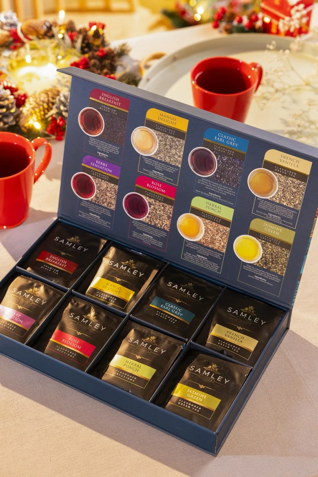 Tea Makers private assortment open gift box