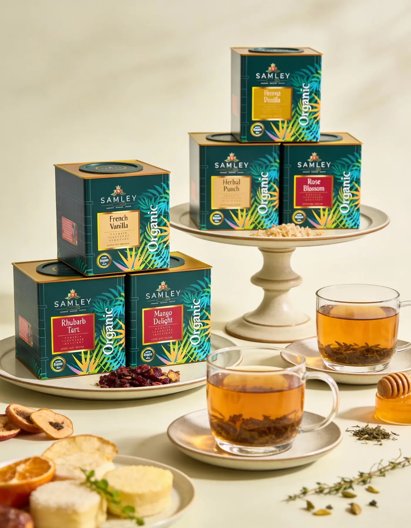 Samley organic teas and herbal infusions