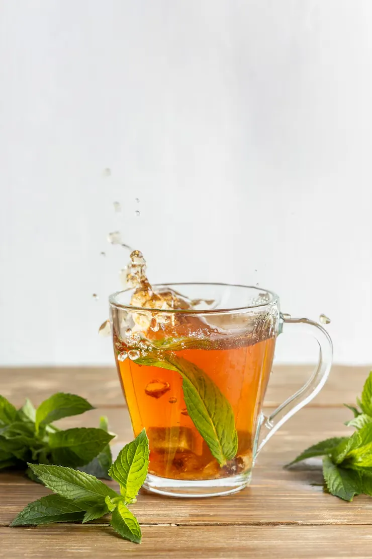 A cup of Ceylon black tea