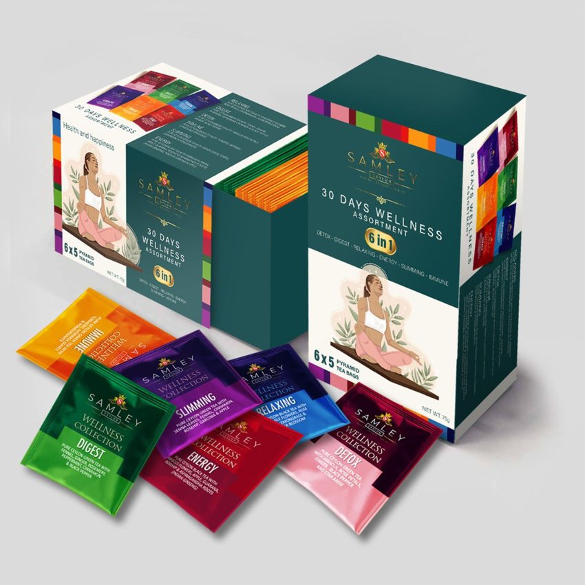 30 Day Five Variant Wellness Tea Pack